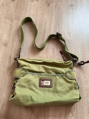 Fossil green handbag - fossil,
