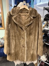 Vintage Astraka Faux Fur Coat