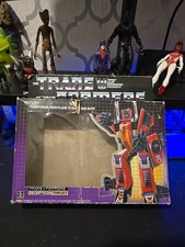 G1 Thrust Hasbro Transformers Decepticon / Genuine Original Transformer Box Only