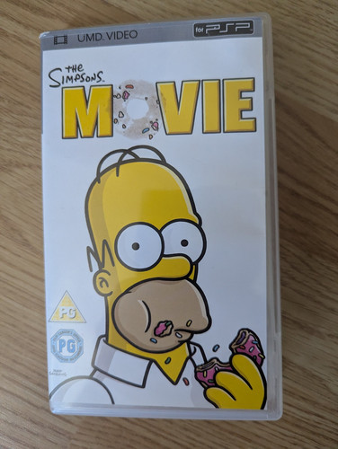 The simpsons movie - umd, video