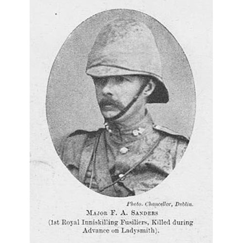 Boer war major - f.a, sanders