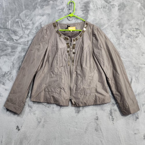 Biba jacket womens taupe - biba,