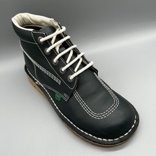 Kickers Kick Hi Blue Leather