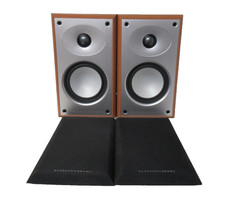 Mourdaunt-Short MS902 8 Ohm Bi-wire Bookshelf 100w Speakers with Grills