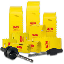 Saxton HSS Hole Saw Cutter Cobalt Heavy Duty + Arbor Wood Metal (14mm – 230mm)
