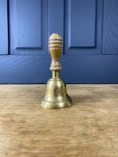 Vintage Small Brass Hand Bell