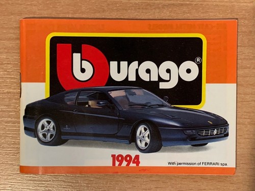 Burago catalogue 1994 - burago,
