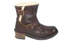 Caterpillar brown leather Pull on boots UK size 5. EU 38. Wide width