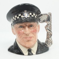 Royal Doulton The Policeman Small Character Toby Jug Limited Edition 1226/5000