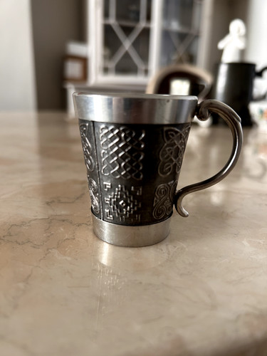 Mullingar pewter double shot - pewter,