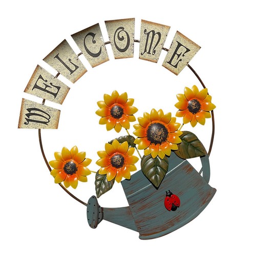 Garden wall decorations door - garden,