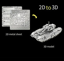 Military Tanks Metal Model