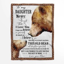 To My Daughter - From Mom -