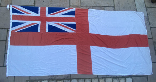 0yd vintage white ensign - vintage,