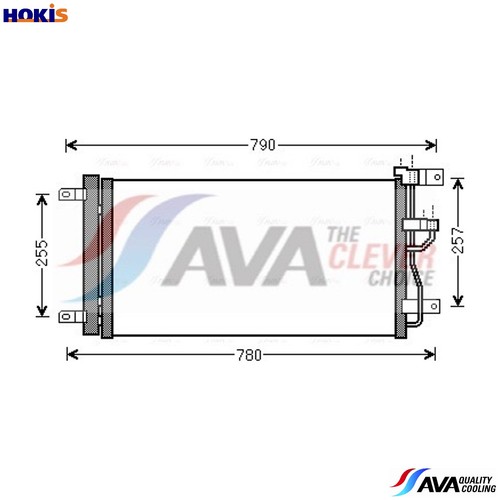 Condenser air conditioning - air,