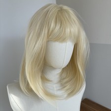 Dress Up Wig With Bangs Women