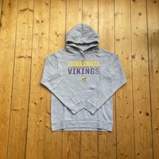 Pro Line Fanatics Minnesota Vikings grey hoodie hooded jumper NFL USA football