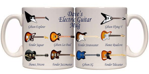Electric guitar personalised - guitar,