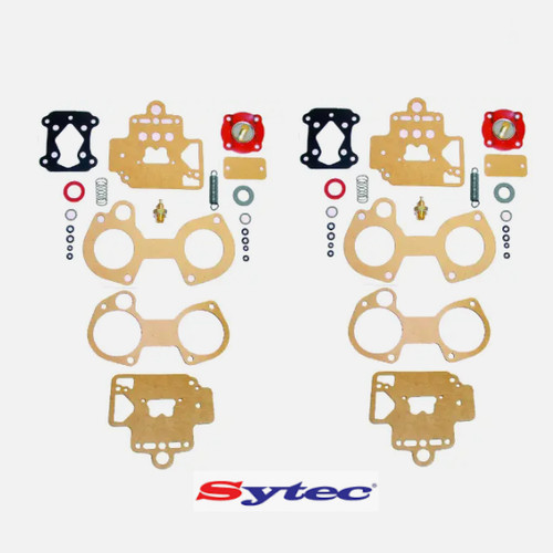 Twin carburettor gasket kit - gasket, +