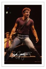 BRUCE SPRINGSTEEN SIGNED PHOTO
