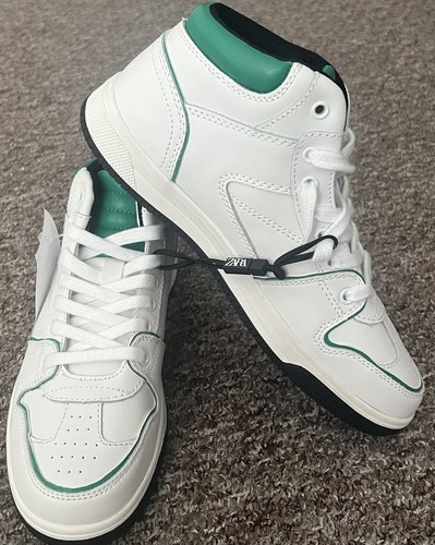 Zara leather trainers - leather,