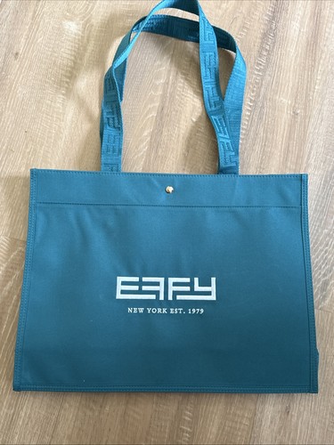 Effy teal tote bag - tote, x