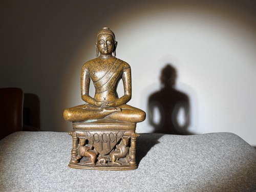 Tibetan bronze shakyamuni - bronze,