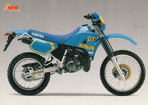 1989 yamaha dt200r trail - trail,