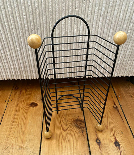 Black metal wire - black,