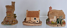 Beautiful Vintage-Lilliput Lane "Larkrise+The Sandcastle+East Neuk" No box,Deeds