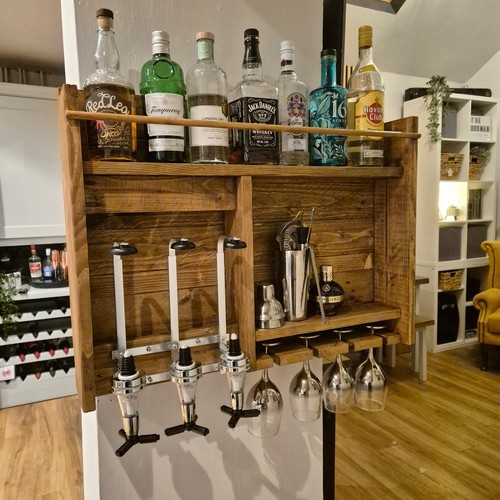 Wall mounted bar with optics - wall,