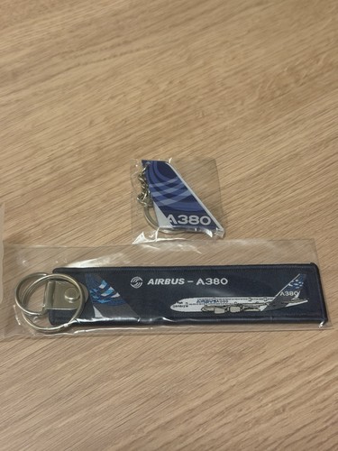 Airbus a380 keyring set - a380,