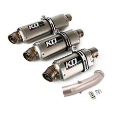 Slip On Muffler Steel Exhaust