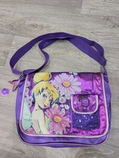 Disney Store Exclusive Fairies Tinker Bell purple messenger bag