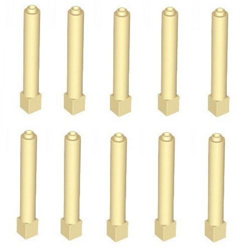Lego bricks round - round, 1x6