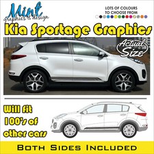 KIA SPORTAGE 4X4  Side Stripes