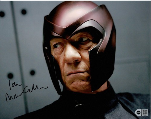 Ian mckellen signed 11x14 - signed,