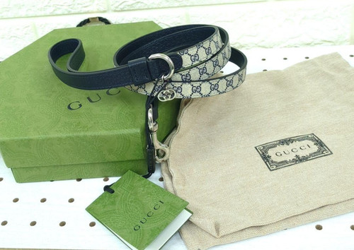 Gucci navy beige - navy/beige, leather