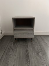 Ikea Grey Bedside Table
