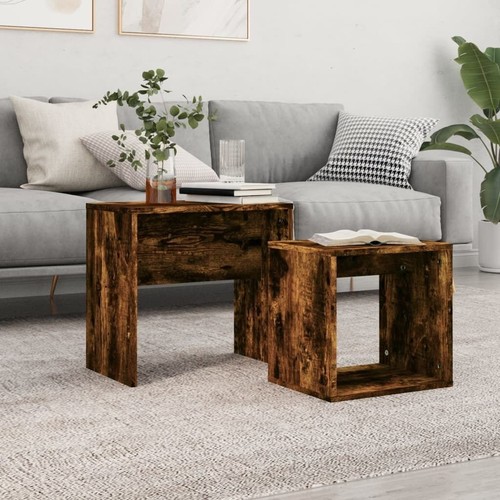 Nesting coffee tables set - nesting,