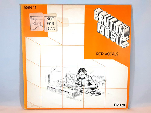 Pop vocals vinyl lp bruton - pop,