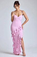 Oh Polly Womens Pink Maxi