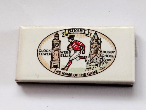 Vintage rugby school - rugby, fridge