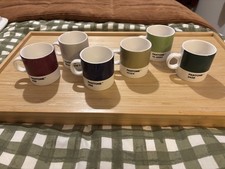 Pantone Set of 6 Espresso Mugs