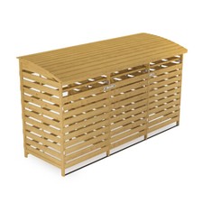 Garden Wheelie Bin Storage