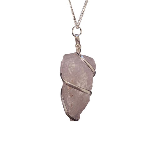 Rough cut crystal - crystal, pendant
