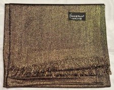 Scarf Women's Glitter Thread Shimmer Effect Neck Wrap Head Scarf Maxi Long Hijab