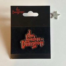 Merlin London Dungeon Logo Pin Badge