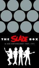 SLADE – THE SLADE BOX ANTHOLOGY 1969 - 1991 - 4 x CD BOOK SET - RARE OOP UK ROCK