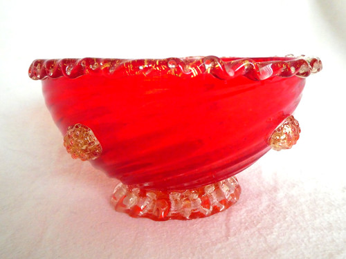 Murano salviati bowl with - murano,